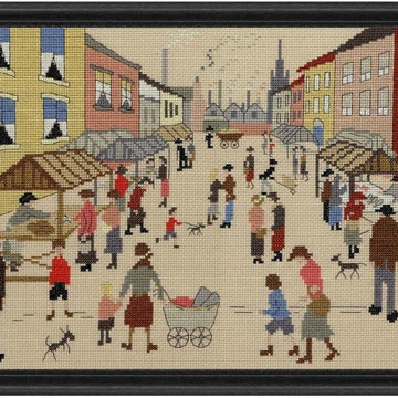Bothy Threads Friday Market Cross Stitch Kit
