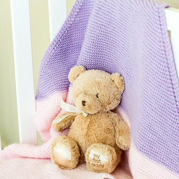 Duo Tone Baby Blanket