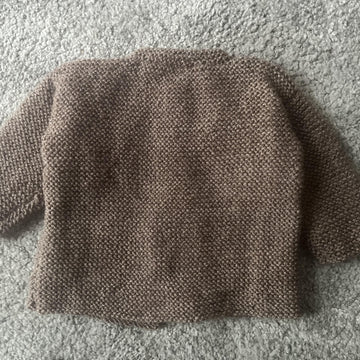 Baby cardigan garter