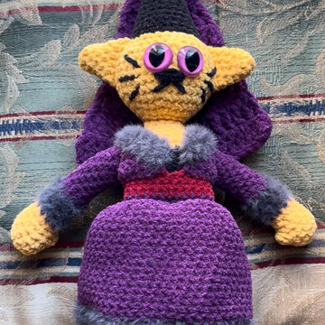 Felis Burgundy - Amigurumi Cat Doll