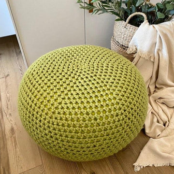 6 Crochet Pouf Patterns