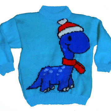 Christmas Dinosaur Jumper