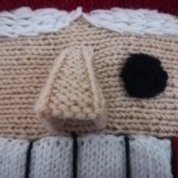 Nutcracker knitting pattern for gift and christmas decor