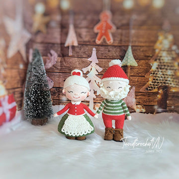 Santa Claus and Mrs Claus