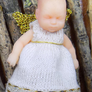 1:12 Christmas Angel Baby Outfit