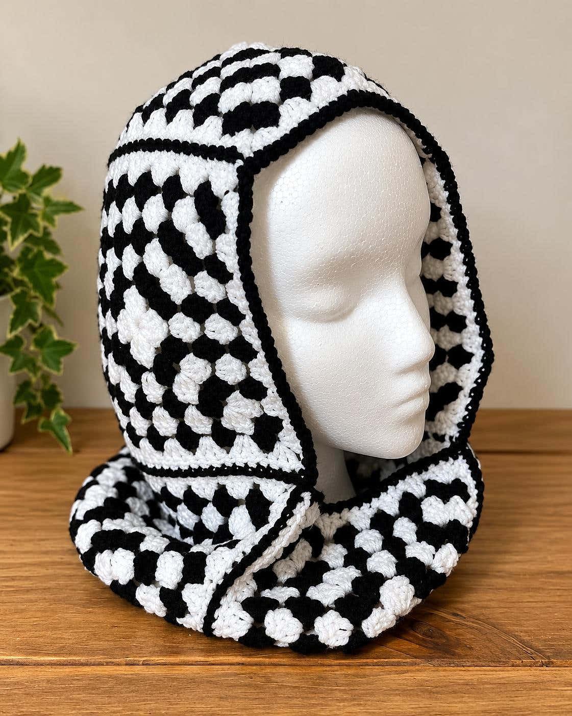 Granny Square Balaclava Crochet Pattern