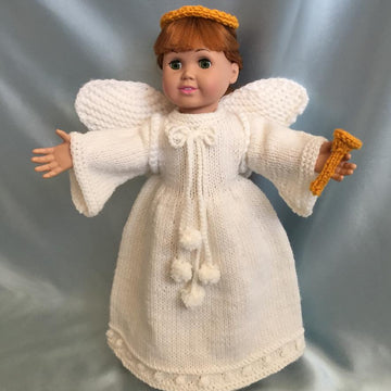 Heavenly Angels, Knitting Patterns fit American Girl and other 18-Inch Dolls