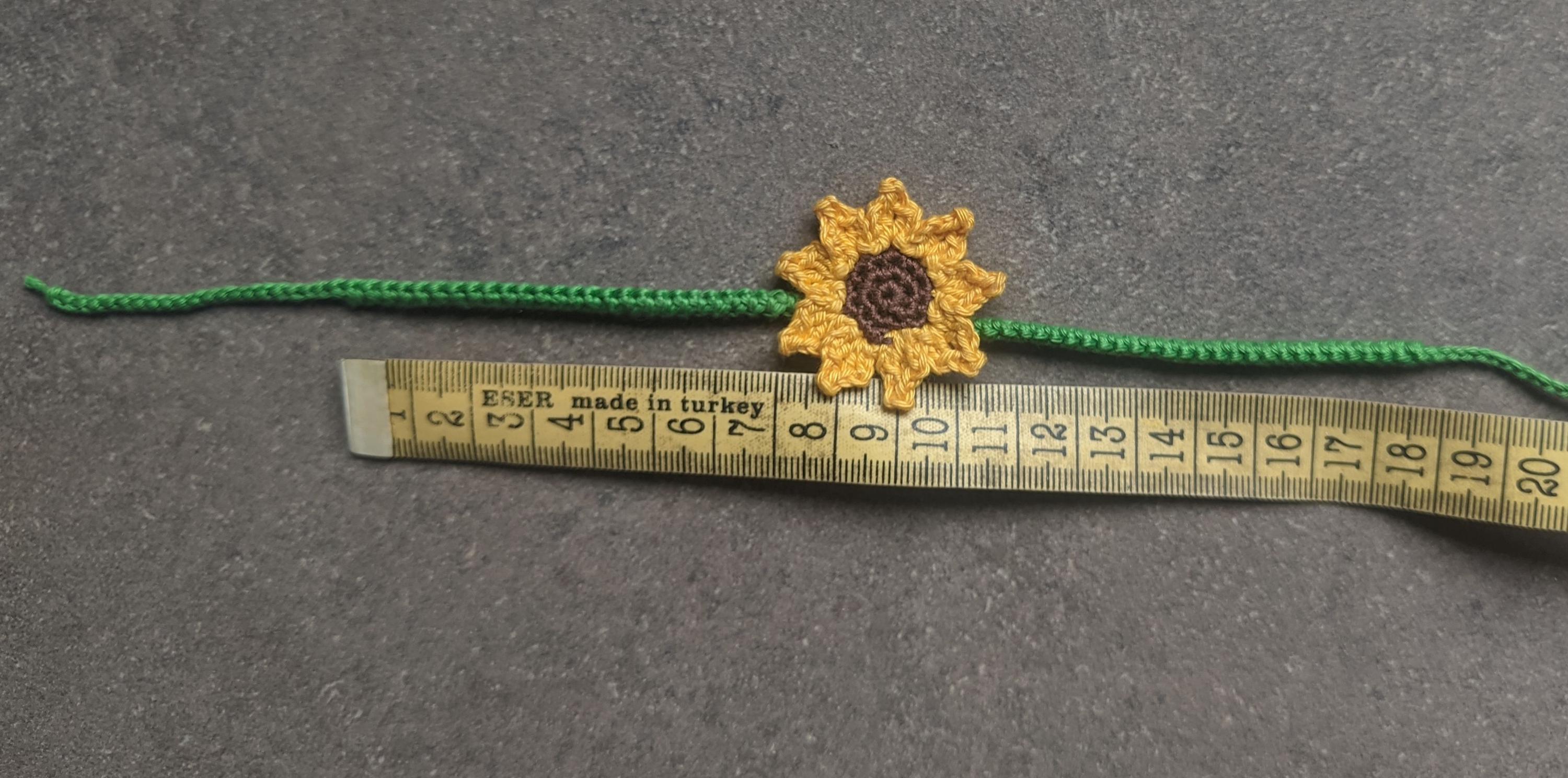 Bracelet sunflower English-US