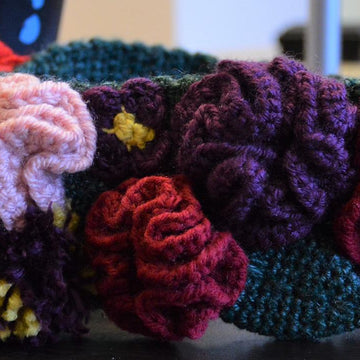 Flower Crown Ear warmer