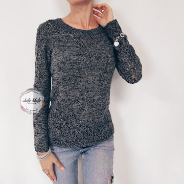 Women’s lace insert jumper