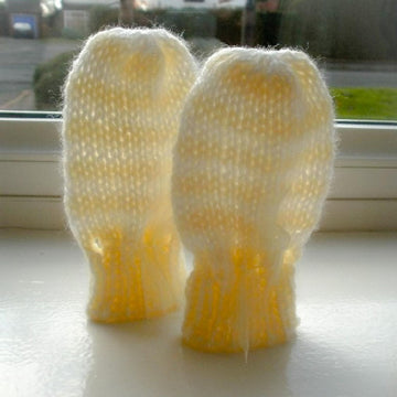 Lemon Blossom Mittens
