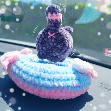 Cat Car Dashboard Decor