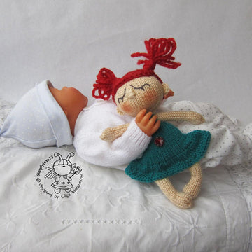 Toy for sleep. Doll for small babies