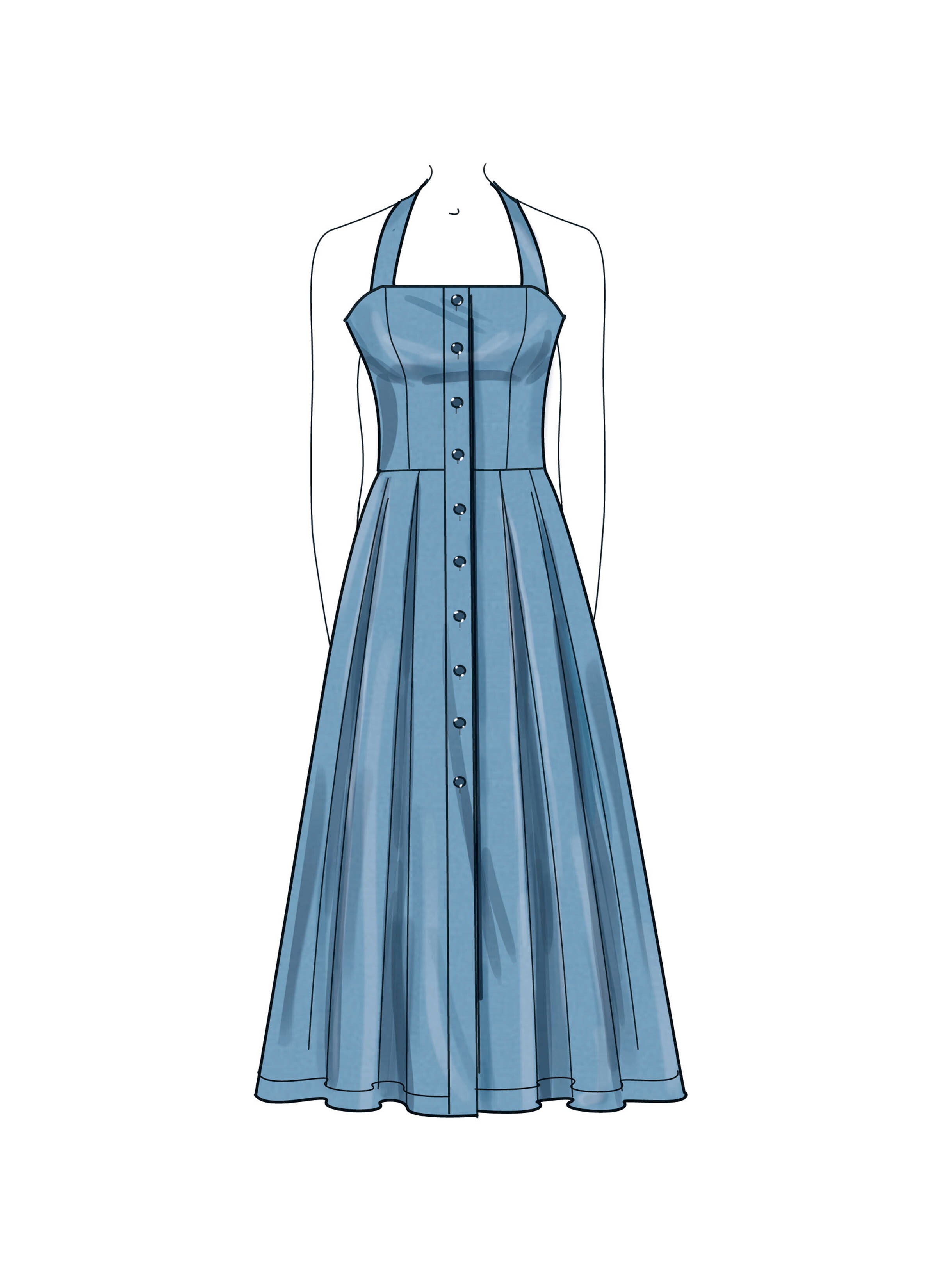Simplicity Women's Dresses S9743 - Sewing Pattern