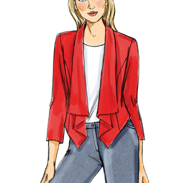 Butterick Misses' Vest and Jacket B5928 - Sewing Pattern