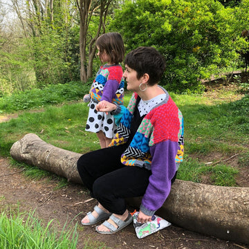 Tocapus Geometric Cardigan