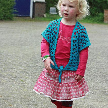Lace-vest for girls