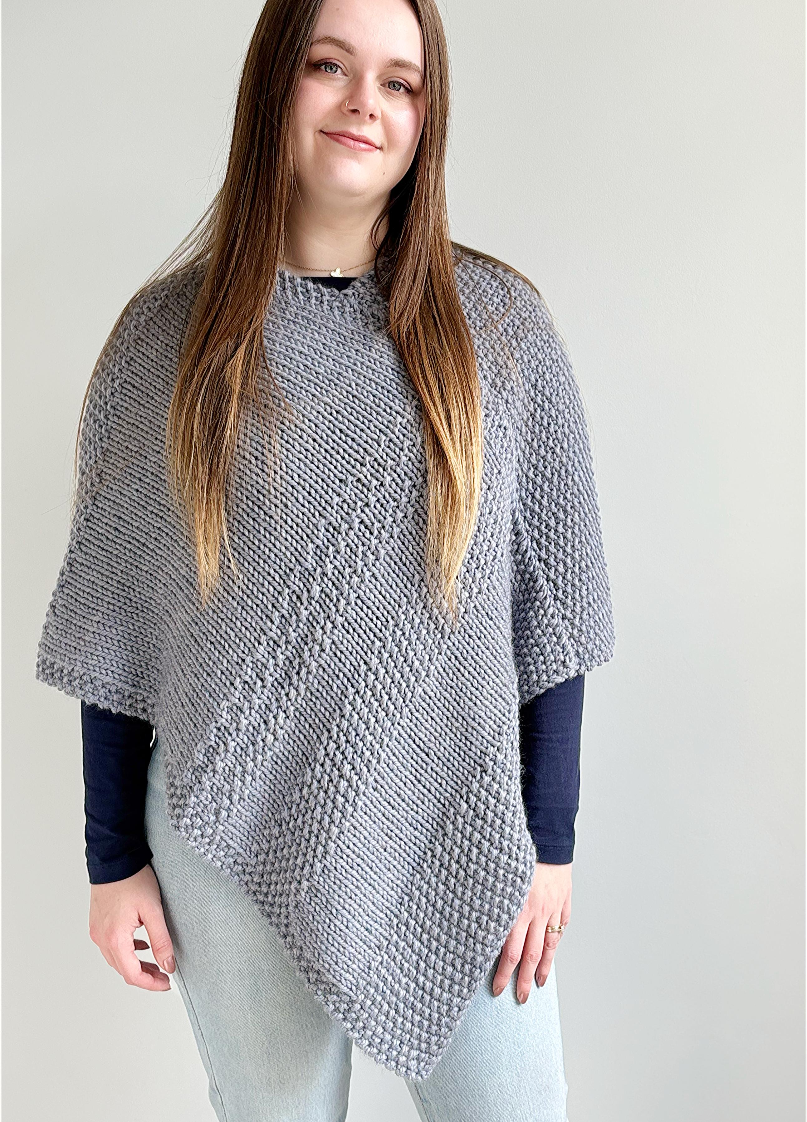 'Rain Shimmer' Poncho
