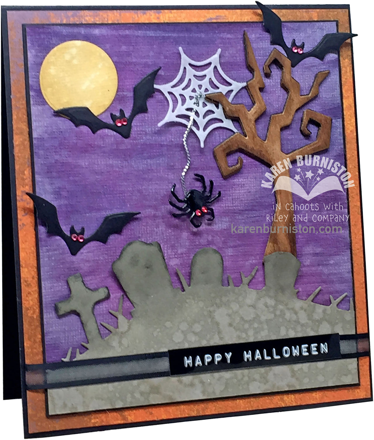 KB Riley Karen Burniston Dies - Halloween Scene