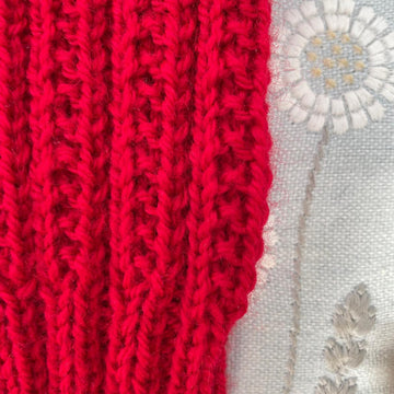 Ribbed and Lacy boot toppers