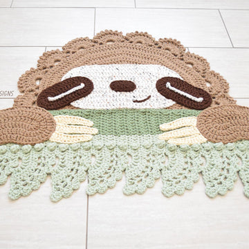 Mossy The Sloth Rug