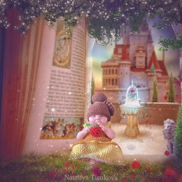 Princess Belle Hat and Dress Outfit
