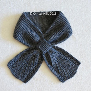 Everest Scarf ( Keyhole / Ascot / Pull-Through / Vintage / Stay On Scarf Knitting Pattern )