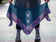 Leaf Line Shawl