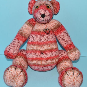 Cherry Heart Teddy Bear