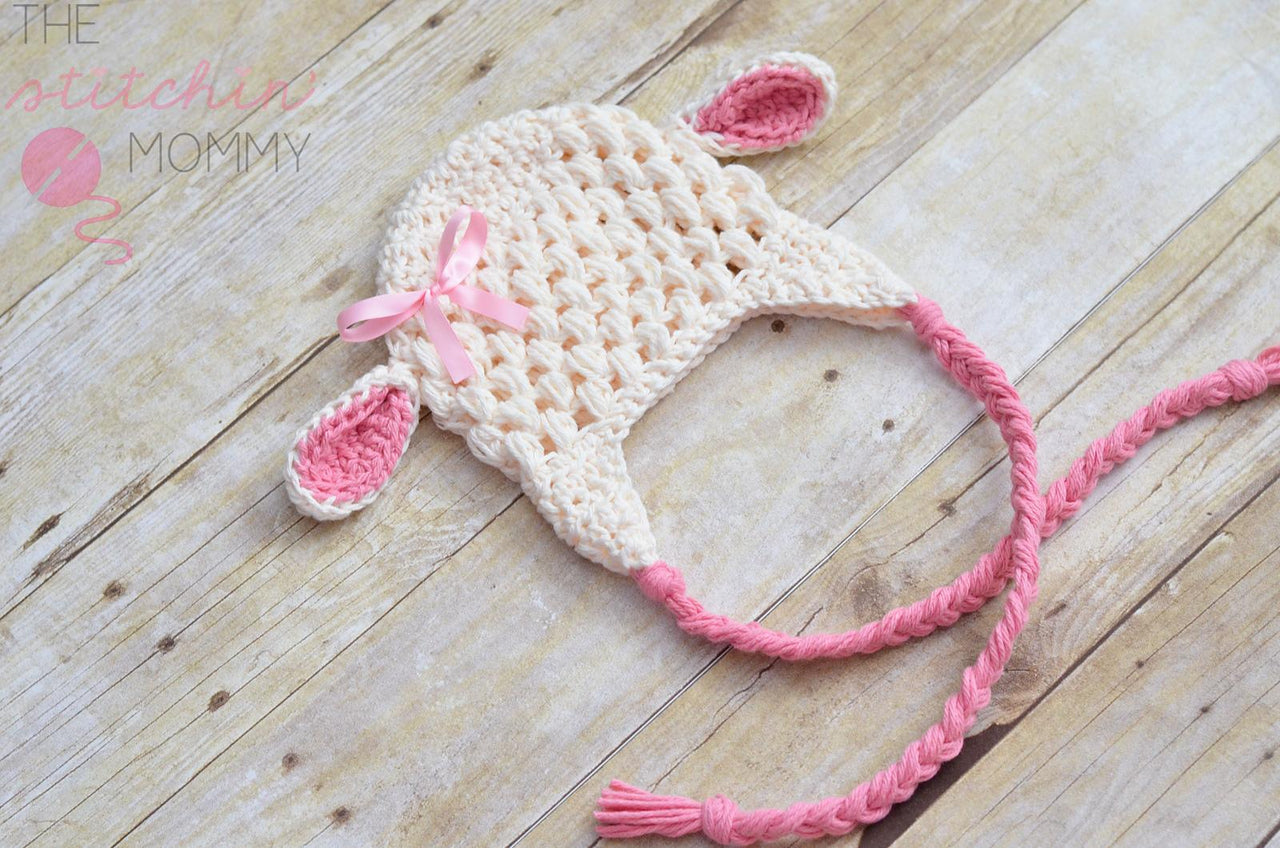 Crochet Lamby Hat Pattern