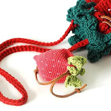 Strawberry bag and purse