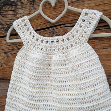 Crochet girl's top - Sunny Skies Top