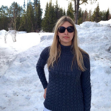 Textured Yoke Top