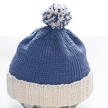 Baby bobble hat and booties "Nicki"