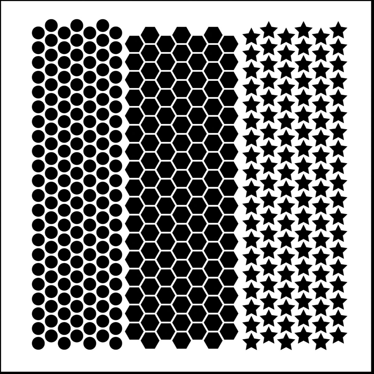 The Crafter's Workshop Crafter's Workshop Template 6"X6" - Mini Punchinella