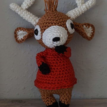 Crochet Pattern Reindeer Rudolph and his Friends!