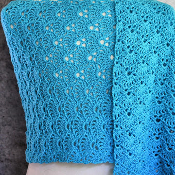 Petticoat Lace Rectangle Shawl