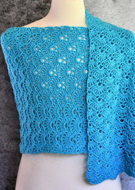 Petticoat Lace Rectangle Shawl