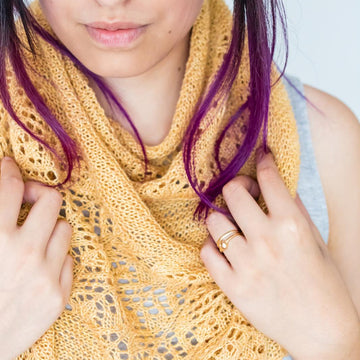Wheat Fields Shawl
