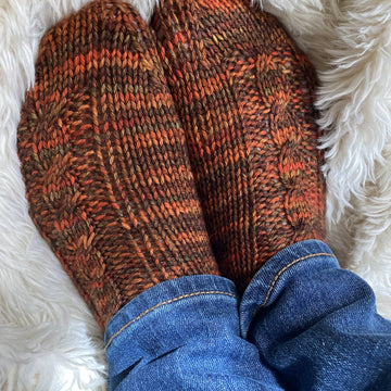 October One Skein Worsted Weight Socks