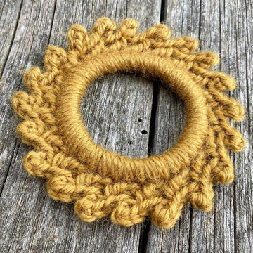 Sunflower Scrunchie