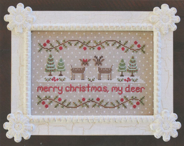 Country Cottage Needleworks Merry Christmas My Deer Chart - Leaflet