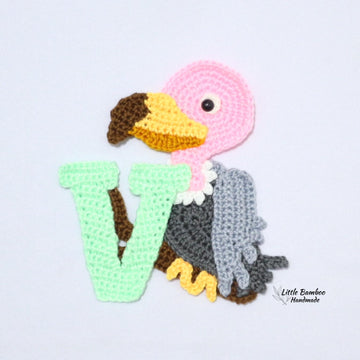 V for Vulture Applique