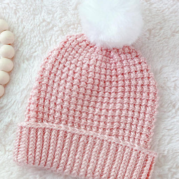 Elaine Baby Hat | Easy Newborn Beanie