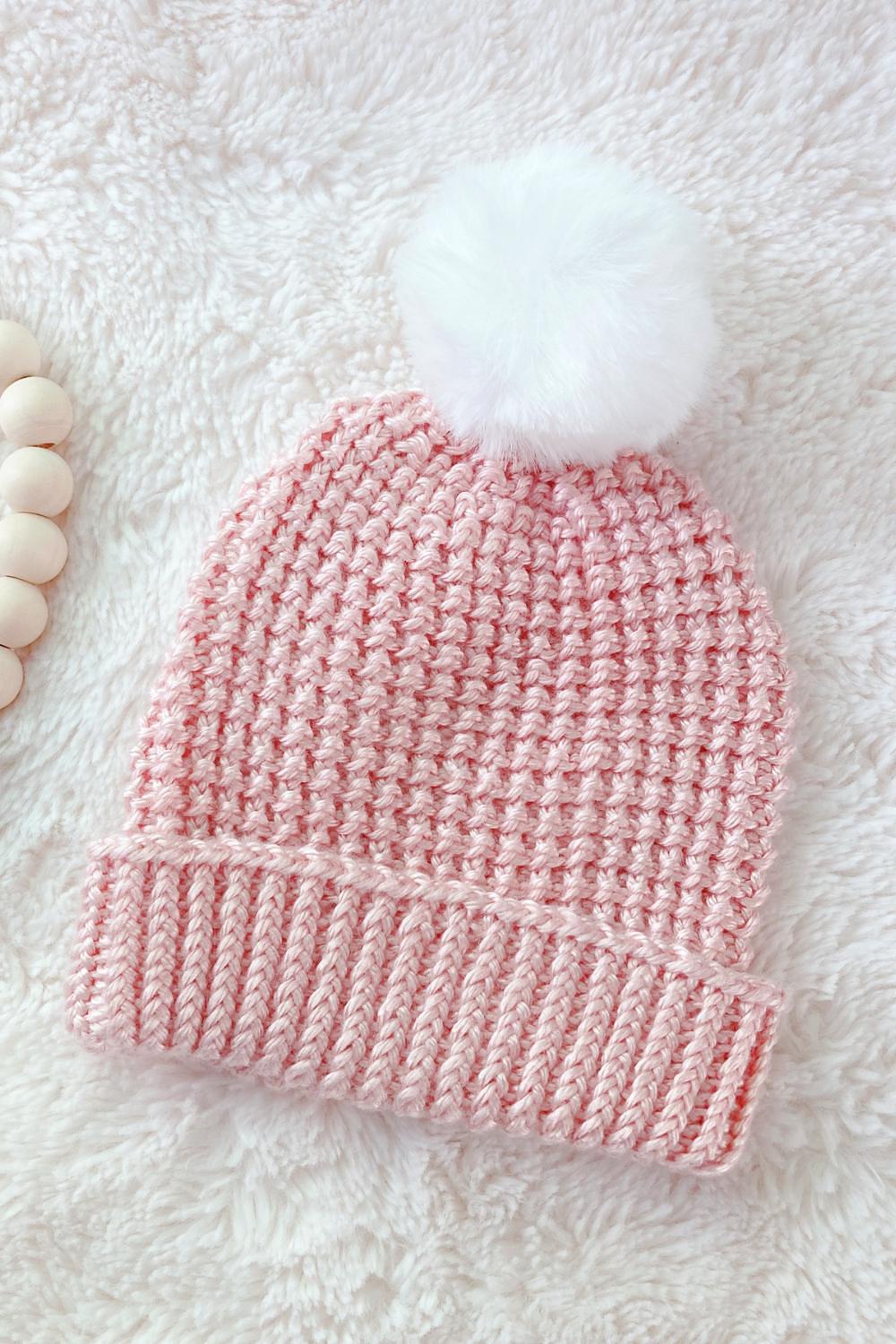 Elaine Baby Hat | Easy Newborn Beanie
