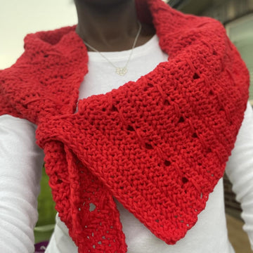 Wrapped up and Twisted Scarf