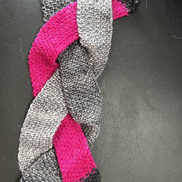 Plaited Linen Cuff