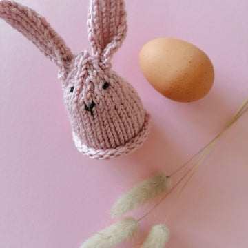 Easter bunny egg cosy