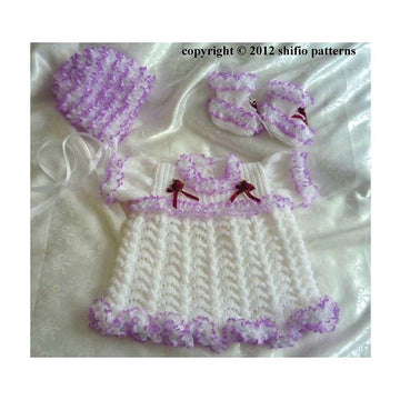Baby Dress Knitting Patterns #204