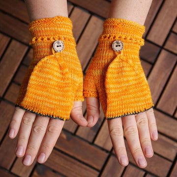 Mrs. Mumpitz convertible mitts with thumb flap